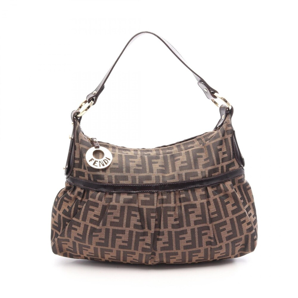 Fendi Zucca Shoulder Hand Bag Canvas #322938F87B